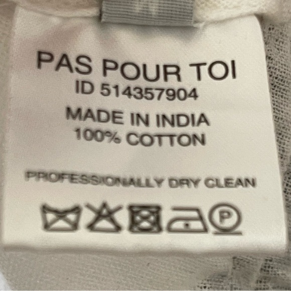 DODO BAR OR tassel halter top blouse Medium - Picture 9 of 10